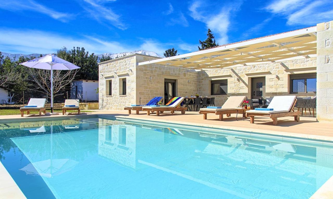 Orientem Villa Heated Pool Georgioupoli Exterior foto
